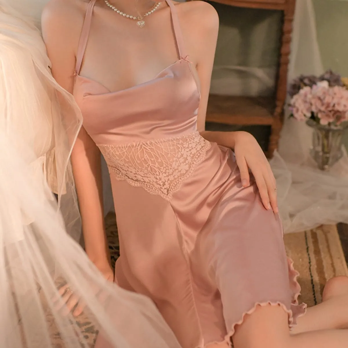 Maya satin slip