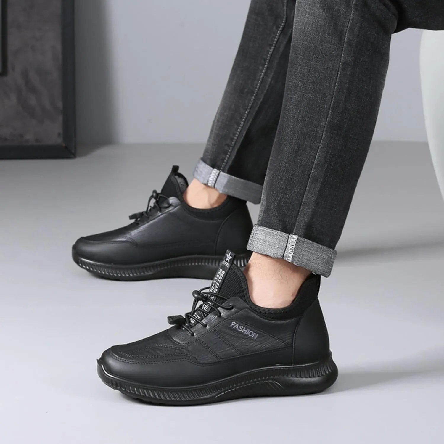 Men Work Boots Soft Toe Hiking Sneakers Boot with Comfort Safety Shoes for Women Composite Toe Waterproof Outdoor Shoes Leather Comfortable Hike Grounded Footwear