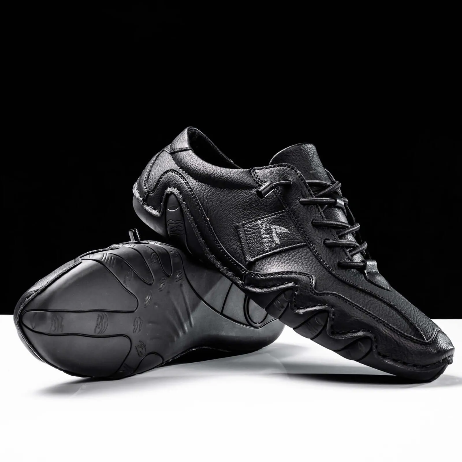Men's Durable Leather Shoes with Enhanced Grip