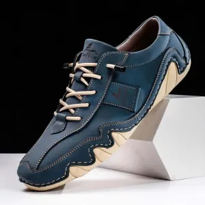 Men's Durable Leather Shoes with Enhanced Grip