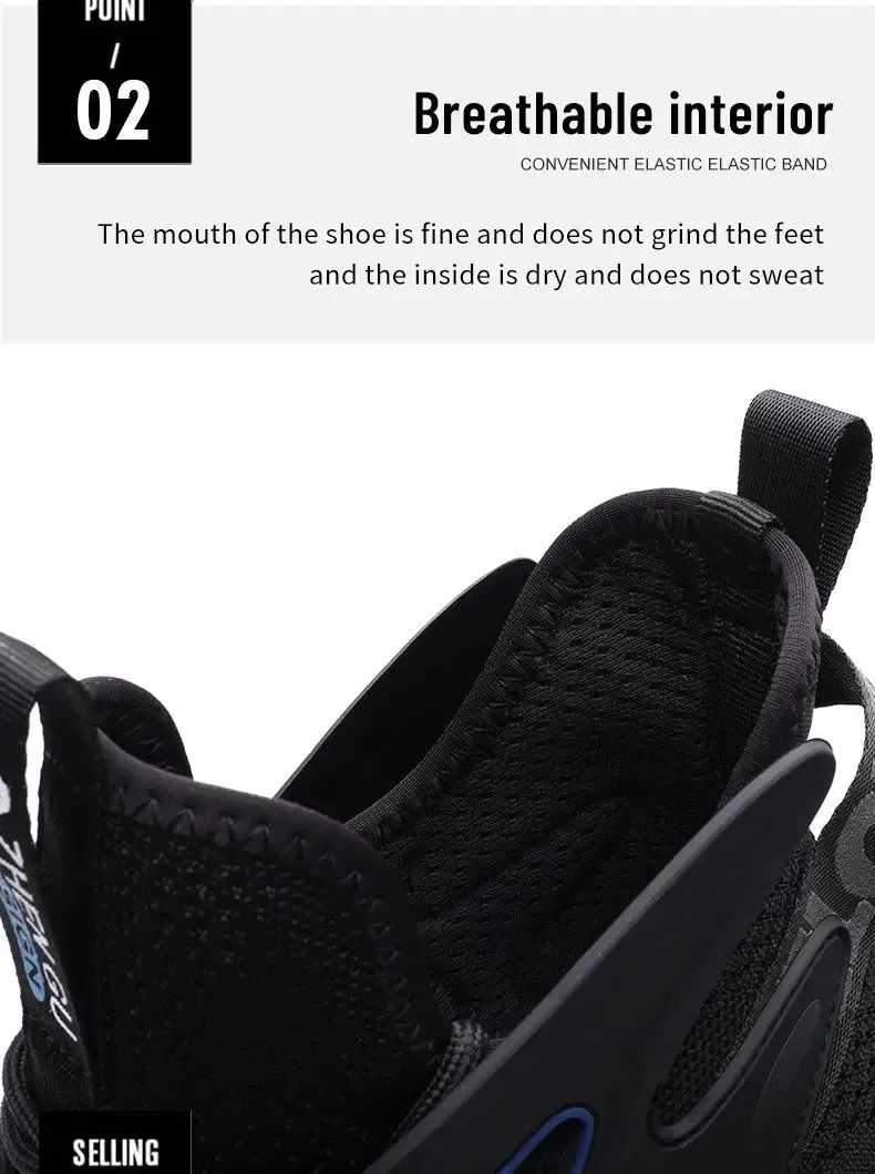 Men's Lightweight Steel Toe Safety Shoes – Breathable, Puncture-Resistant Work Footwear