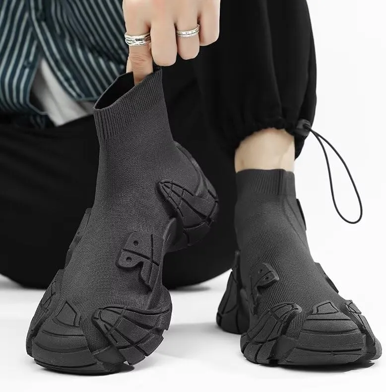 Men's Running Shoes Lightweight Slip On Walking Shoes Workout Shoes for Men Fashion Sneakers