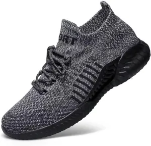 Mens Slip On Running Shoes for Men Breathable Lightweight Walking Shoes Sport Fashion Sneakers