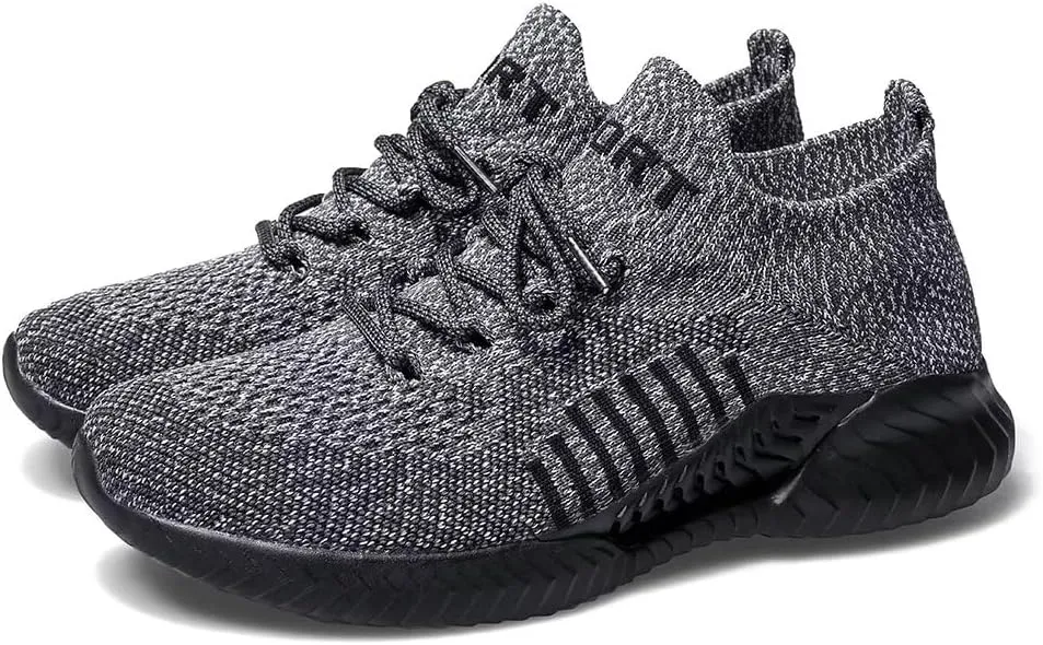Mens Slip On Running Shoes for Men Breathable Lightweight Walking Shoes Sport Fashion Sneakers