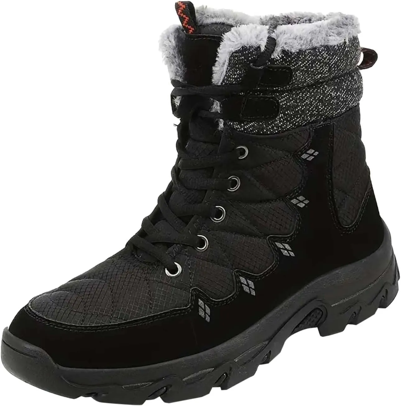 Men's Work Boots with Zipper Hiking Sneakers Ankle Ladies Women's Safety Toe Shoes Composite Toe Platform Shoes Slip Resistant Safety Hike Grounded Footwear