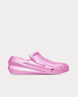 Mono Metalic Pink Slip Ons
