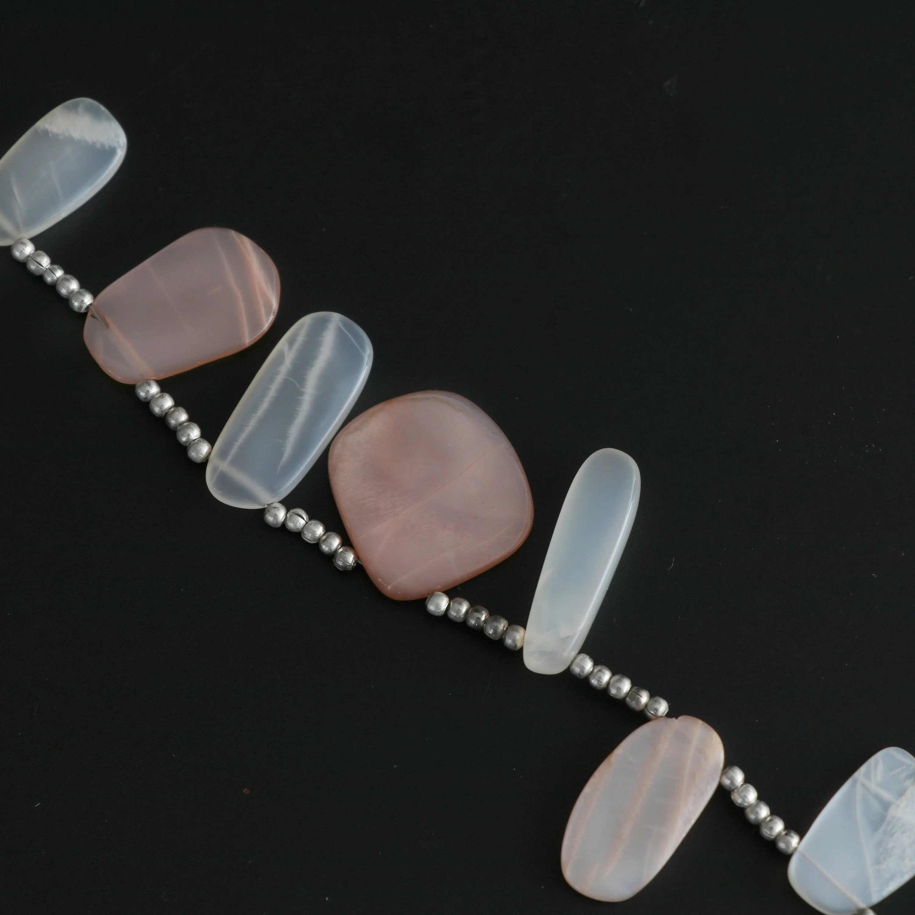 Multi Moonstone Smooth Fancy Shape Beads - 13x11 mm to 21x19 mm- Moonstone Jewelry Making Beads, 20 Cm Full Strand, Price Per Strand