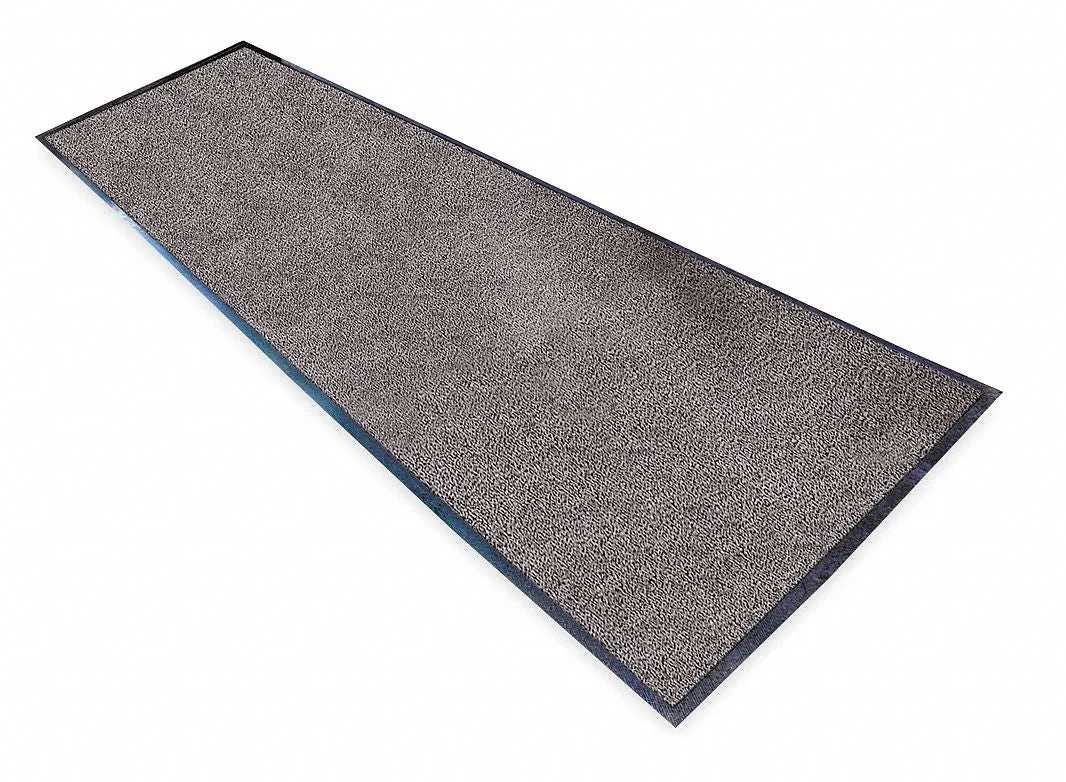 Notrax Indoor Entrance Runner, 10 ft L, 3 ft W, 3/8 in Thick, Rectangle, Charcoal - 132S0310CH