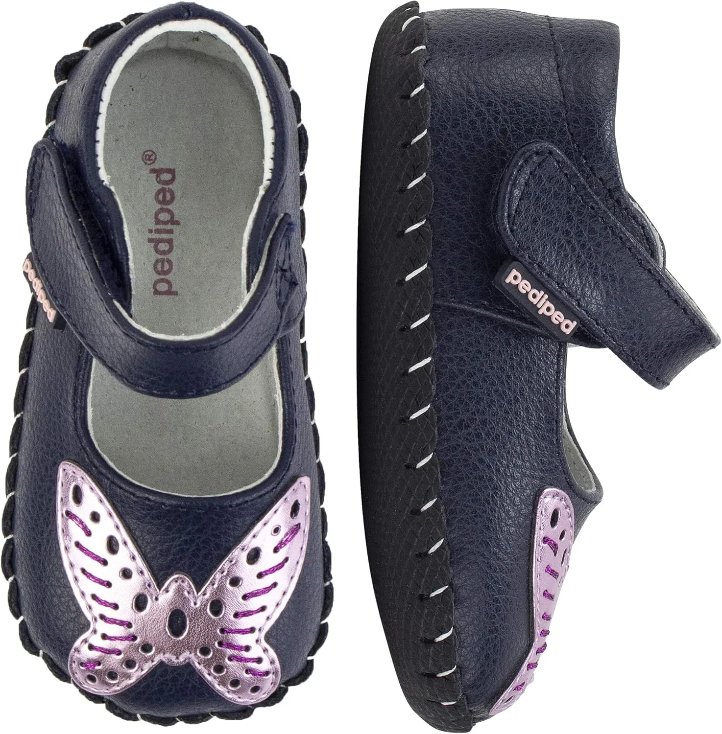 pediped Baby-Girl's Desiree Crib Shoe