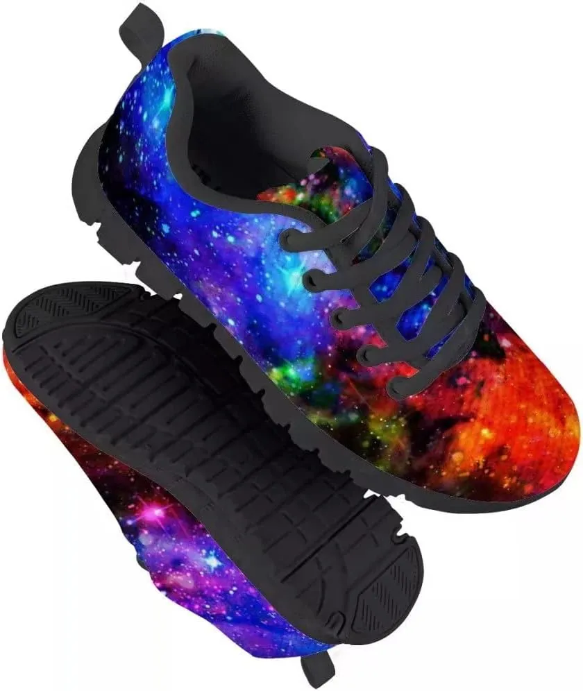 PinUp Angel Galaxy Girls Shoes Casual Tennis Running Lightweight Breathable Sneakers for Kid