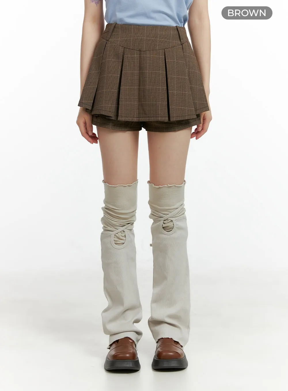 Pleated Mini Skort CL402