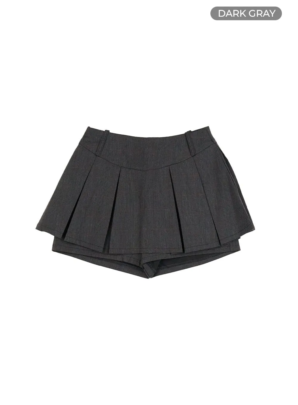 Pleated Mini Skort CL402