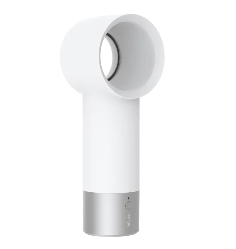 Portable mini bladeless fan safe handheld small fan
