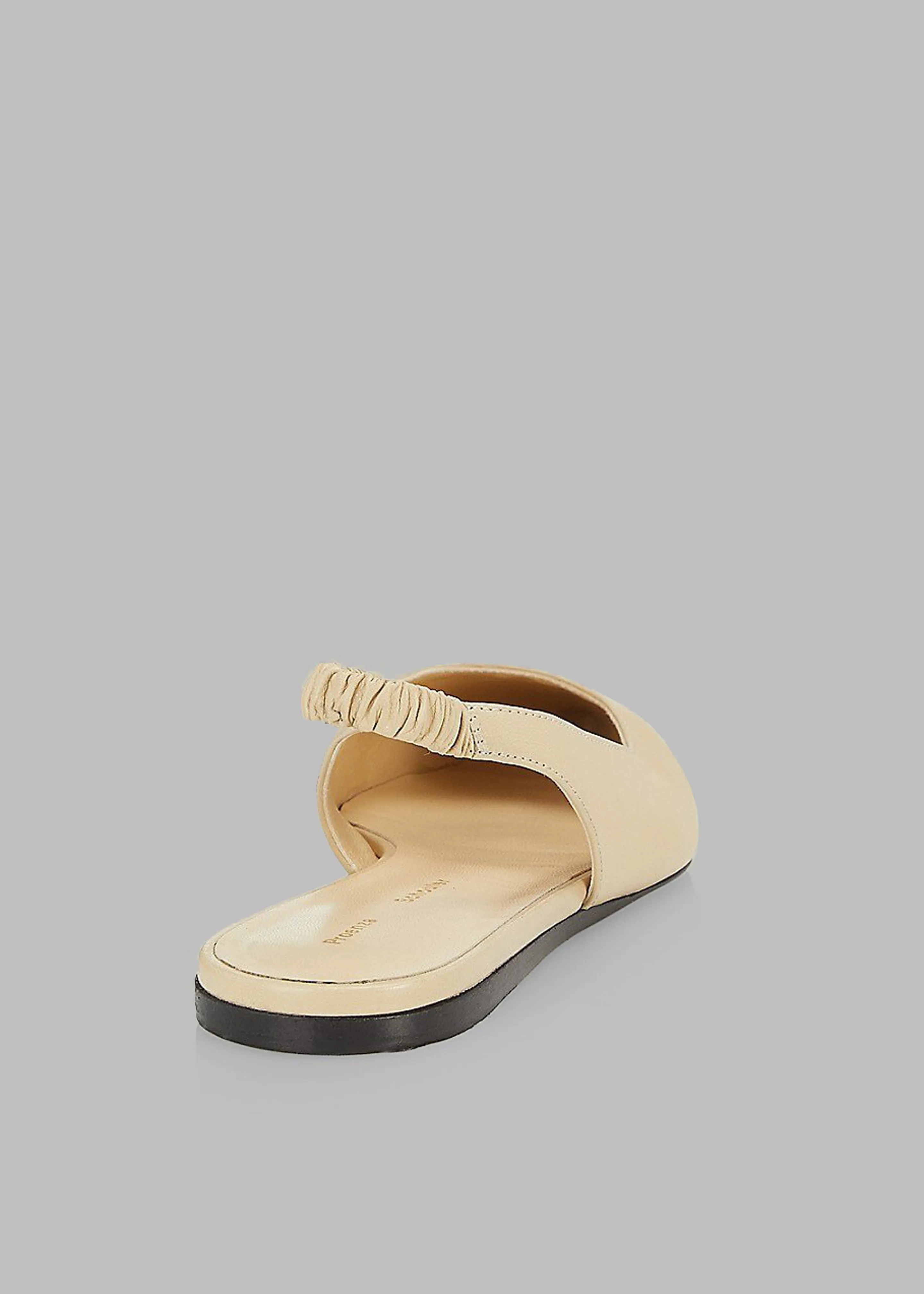 Proenza Schouler Spike Slingback Flats - Parchment