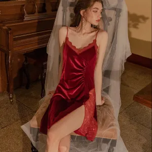 Randall velvet slip