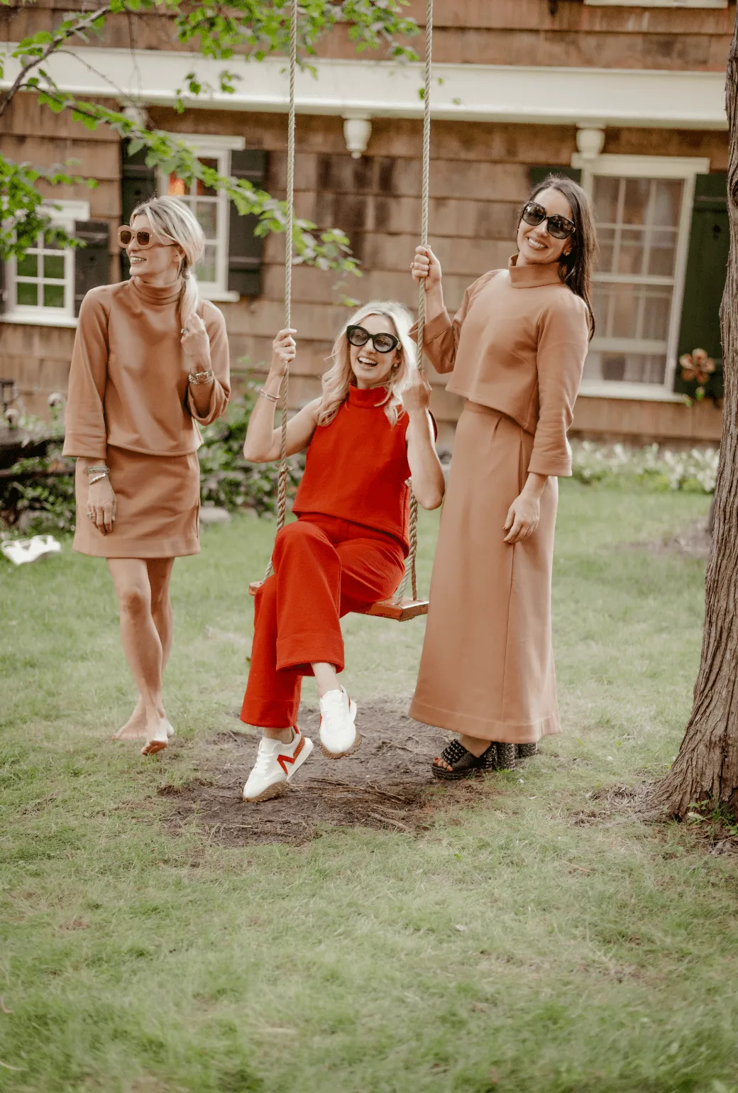 SAMPLE - The Charlie Pant - Scarlet Knit