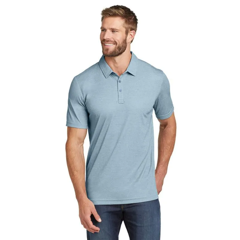 SEI TEAM BRIAN TravisMathew Oceanside Heather Polo - Allure Heather