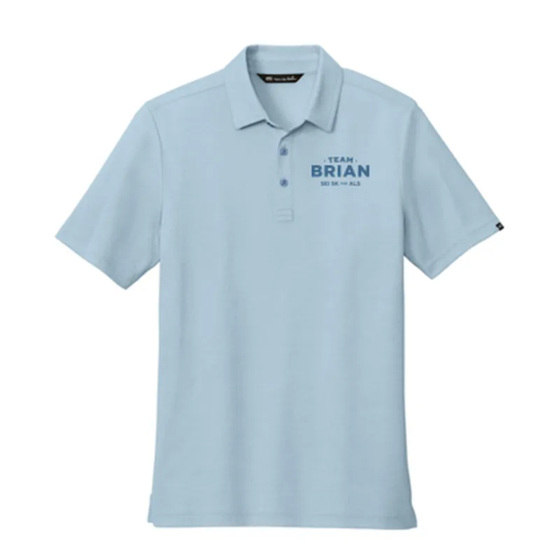 SEI TEAM BRIAN TravisMathew Oceanside Heather Polo - Allure Heather
