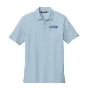SEI TEAM BRIAN TravisMathew Oceanside Heather Polo - Allure Heather SEI TEAM BRIAN TravisMathew Oceanside Heather Polo - Allure Heather