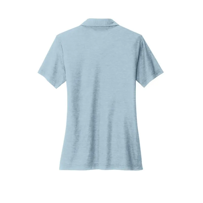 SEI TEAM BRIAN TravisMathew Women's Oceanside Heather Polo - Allure Heather
