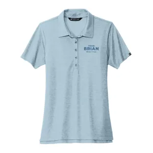 SEI TEAM BRIAN TravisMathew Women's Oceanside Heather Polo - Allure Heather SEI TEAM BRIAN TravisMathew Women's Oceanside Heather Polo - Allure Heather