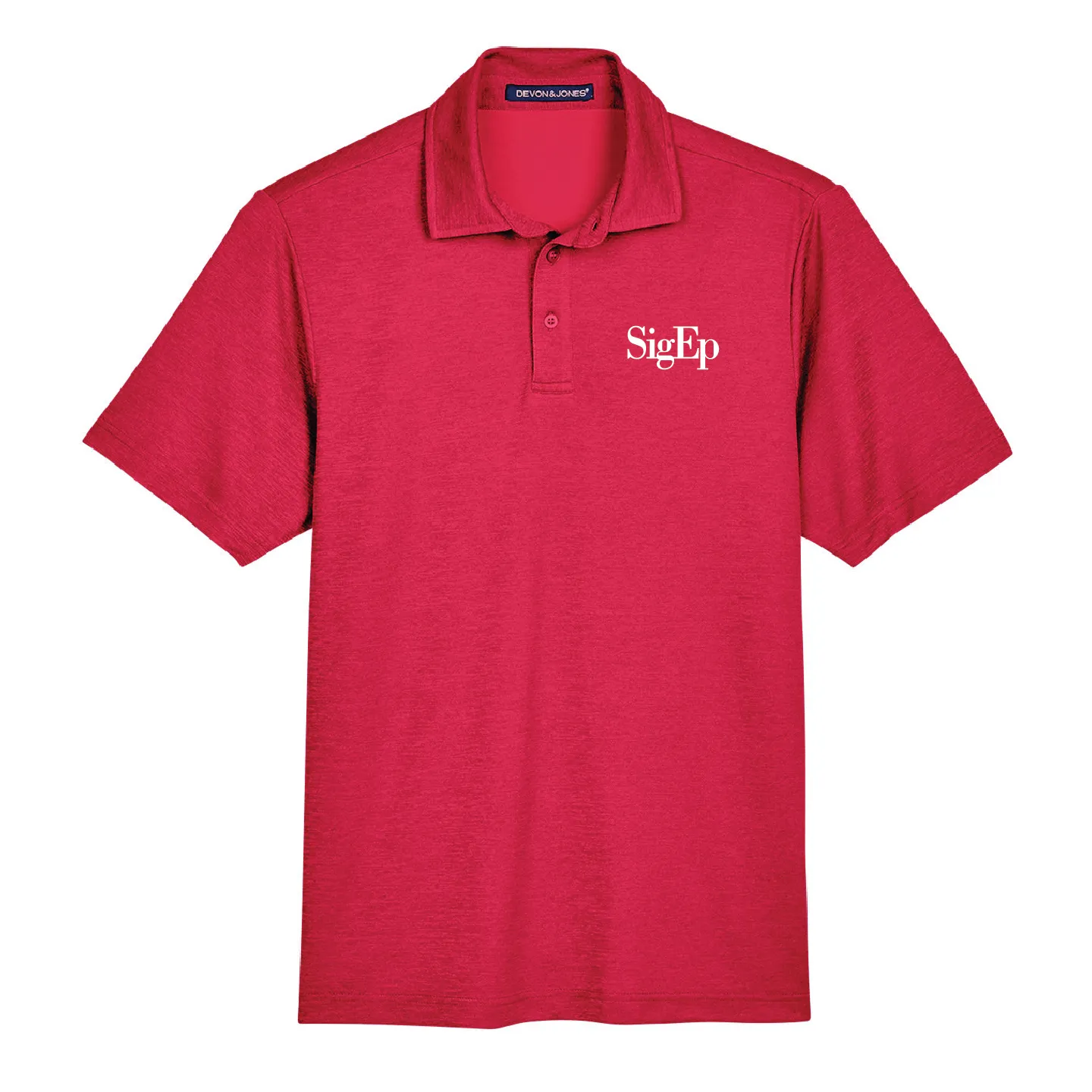 SigEp Performance Polo in Red