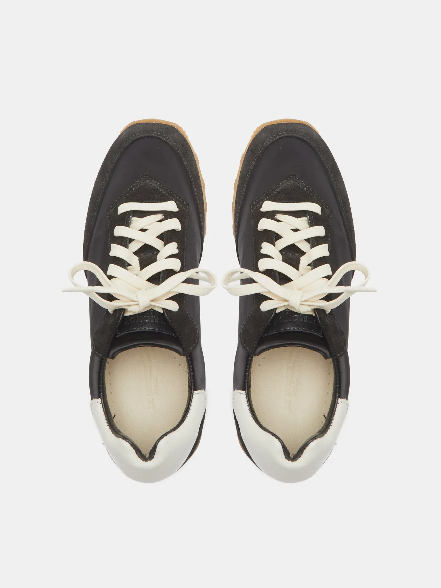 Slim Runner / Black Satin