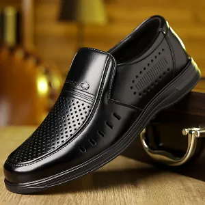 Slip On Black Dress Loafers Shoes For Men