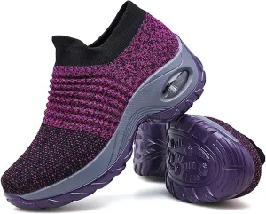 Slow Man Womens Walking Shoes Sock Sneakers Wide Width Hypersoft Slip on Hyper Arch Support Air Cushion Jazz Dance Mesh Lady Loafers Girls Modern no Laces Slow Man Womens Walking Shoes Sock Sneakers Wide Width Hypersoft Slip on Hyper Arch Support Air Cushion Jazz Dance Mesh Lady Loafers Girls Modern no Laces