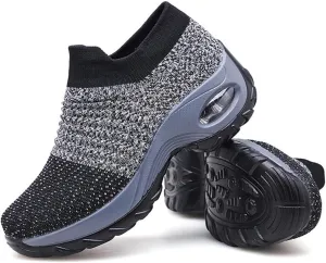 Slow Man Womens Walking Shoes Sock Sneakers Wide Width Hypersoft Slip on Hyper Arch Support Air Cushion Jazz Dance Mesh Lady Loafers Girls Modern no Laces Slow Man Womens Walking Shoes Sock Sneakers Wide Width Hypersoft Slip on Hyper Arch Support Air Cushion Jazz Dance Mesh Lady Loafers Girls Modern no Laces