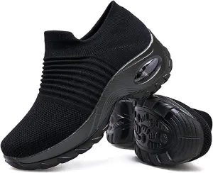 Slow Man Womens Walking Shoes Sock Sneakers Wide Width Hypersoft Slip on Hyper Arch Support Air Cushion Jazz Dance Mesh Lady Loafers Girls Modern no Laces Slow Man Womens Walking Shoes Sock Sneakers Wide Width Hypersoft Slip on Hyper Arch Support Air Cushion Jazz Dance Mesh Lady Loafers Girls Modern no Laces
