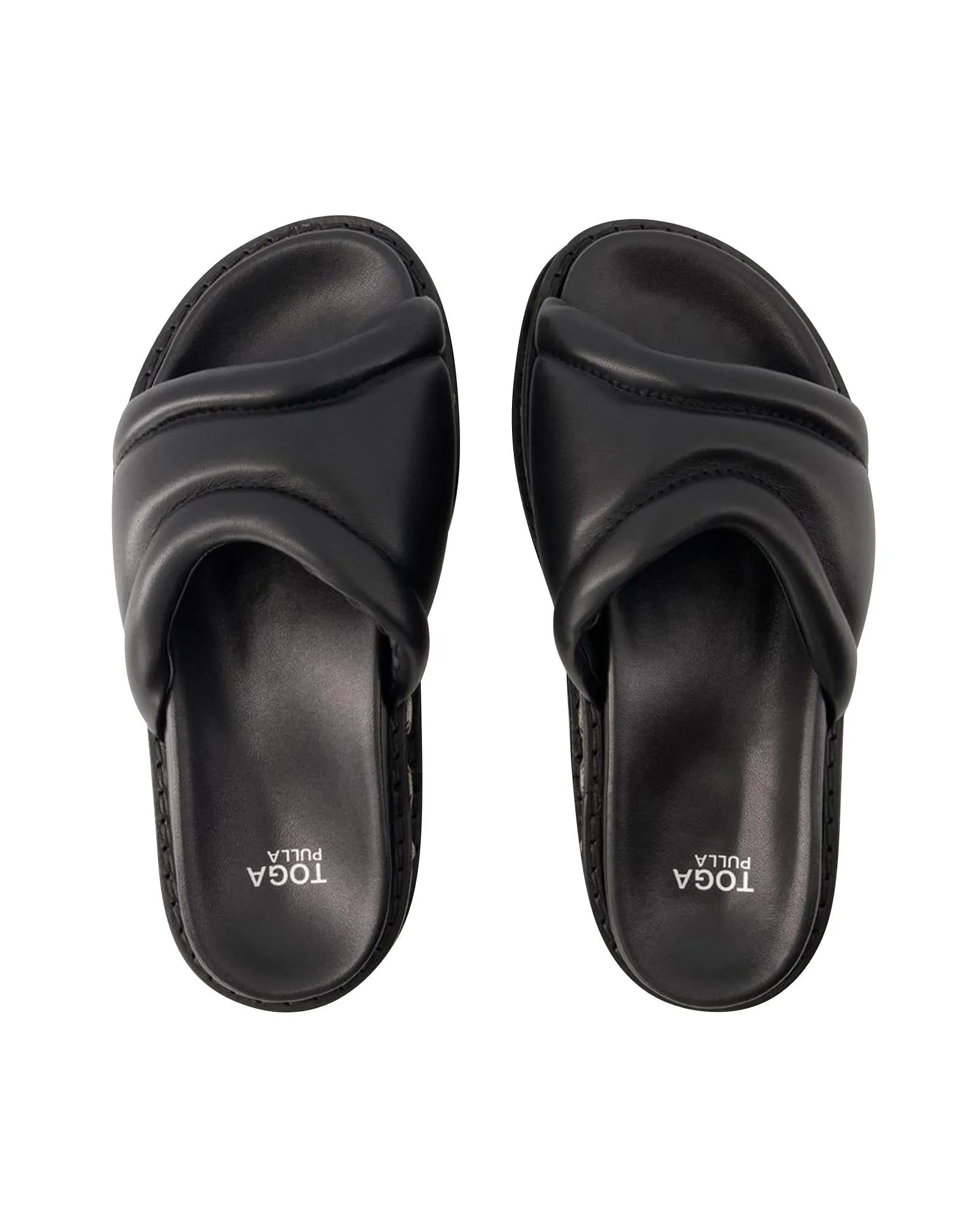 Smooth Leather Square Open-Toe Sandals with Ankle Strap