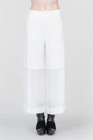 Smooth Runnings - Viscose Pants - Chalk