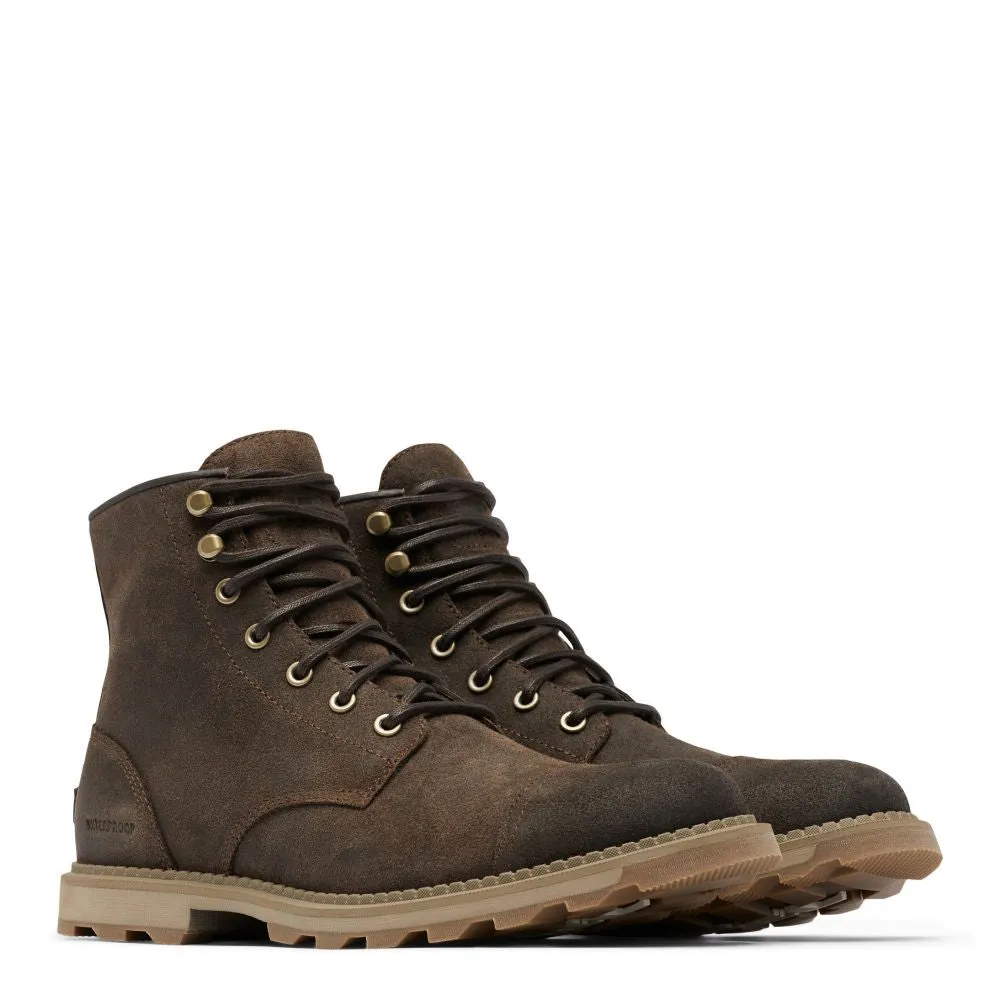 Sorel Men's Madson II Chore Boot in Tobacco/Black