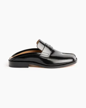 Tabi City Loafer Mule in Black