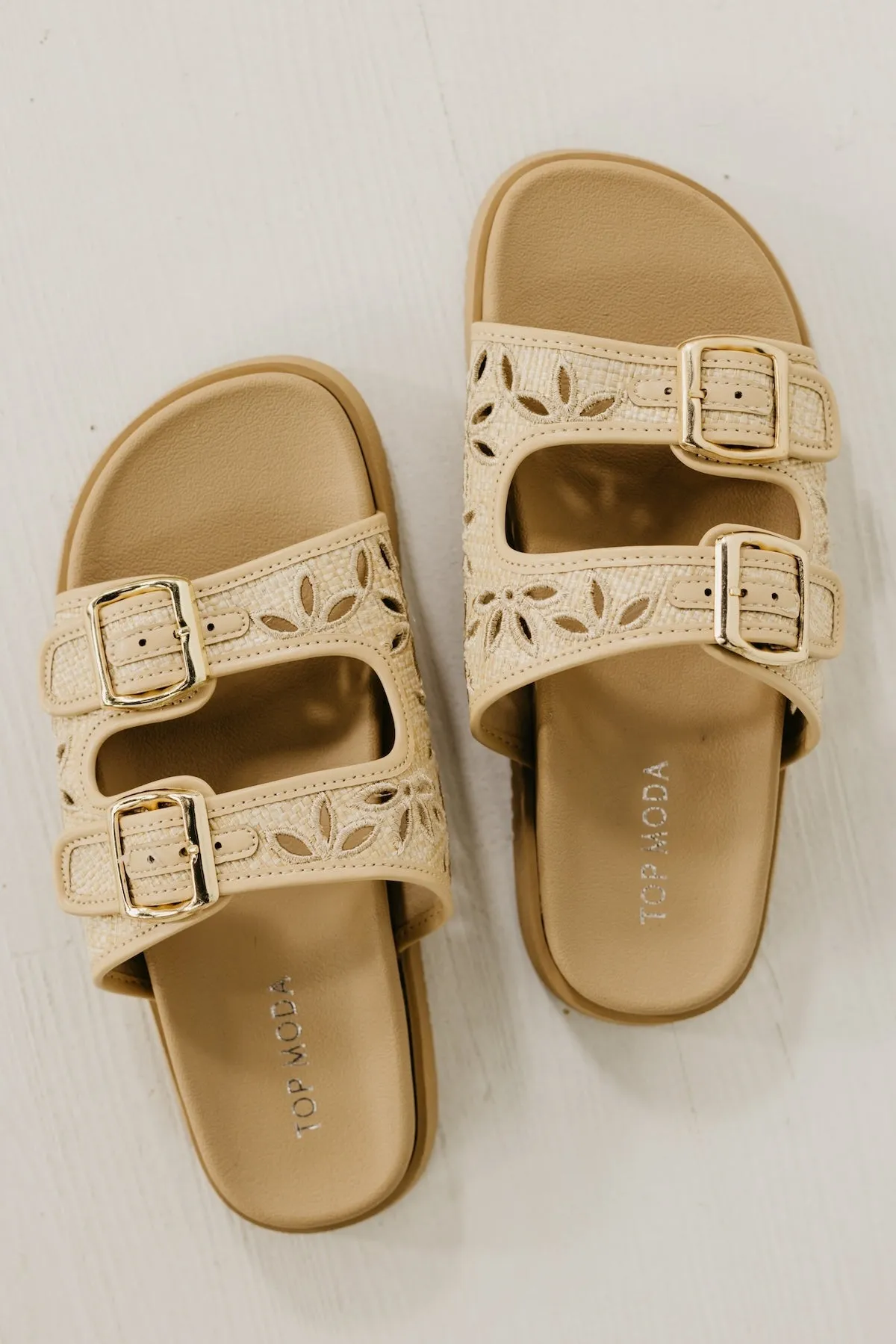 The Alaska Eyelet Slip-On Sandal