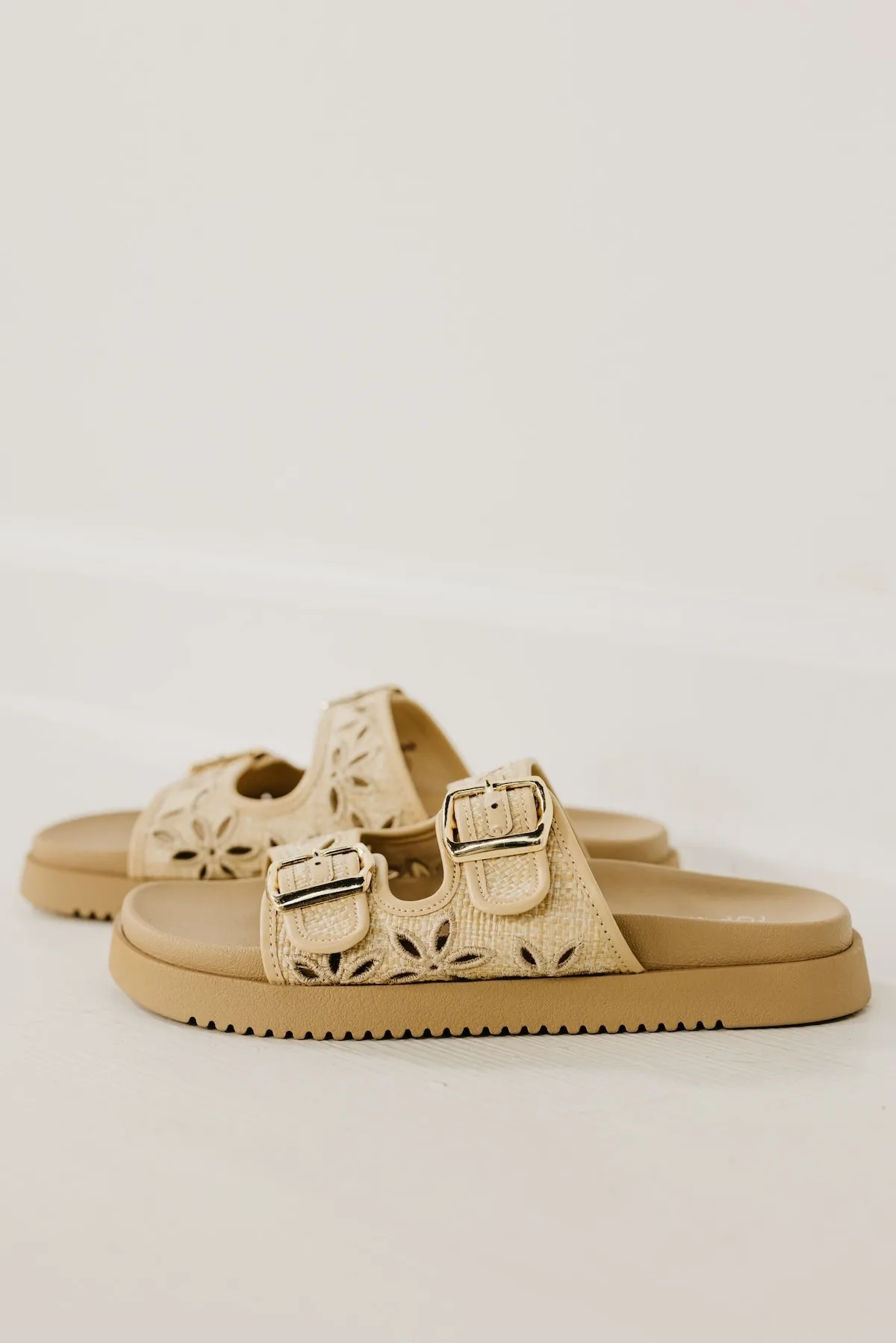 The Alaska Eyelet Slip-On Sandal