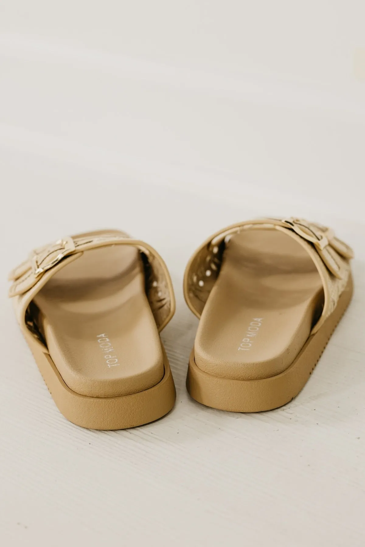The Alaska Eyelet Slip-On Sandal