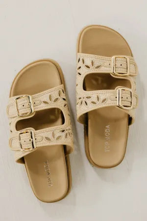 The Alaska Eyelet Slip-On Sandal