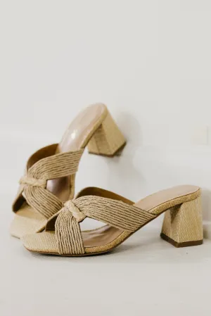 The Vera Woven Block Heel