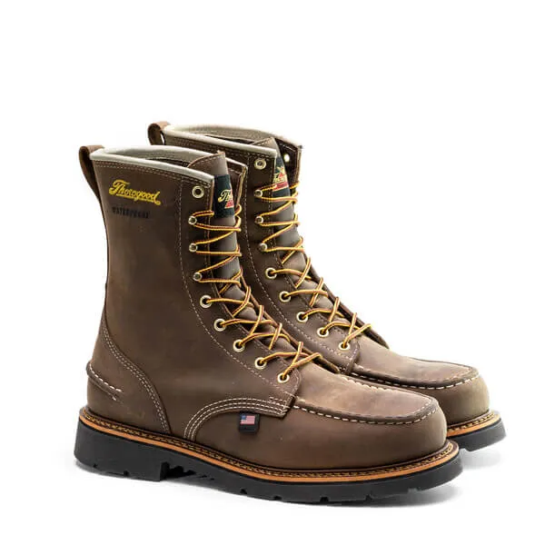 Thorogood 1957 Series Waterproof 8″ Crazy Horse Moc Toe Maxwear 90™