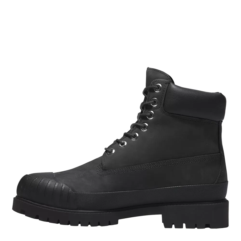 Timberland Men's 6-Inch Premium Waterproof Rubber-Toe Boots