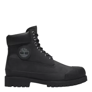 Timberland Men's 6-Inch Premium Waterproof Rubber-Toe Boots