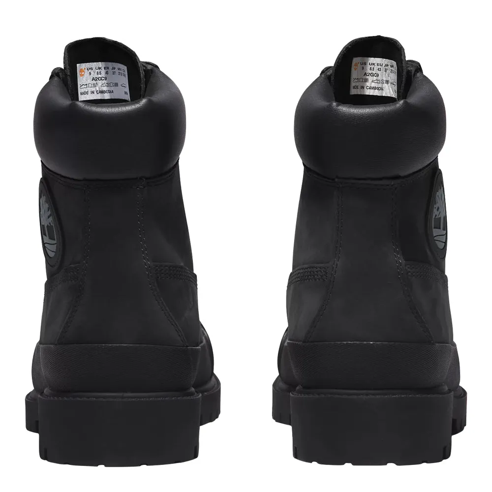 Timberland Men's 6-Inch Premium Waterproof Rubber-Toe Boots