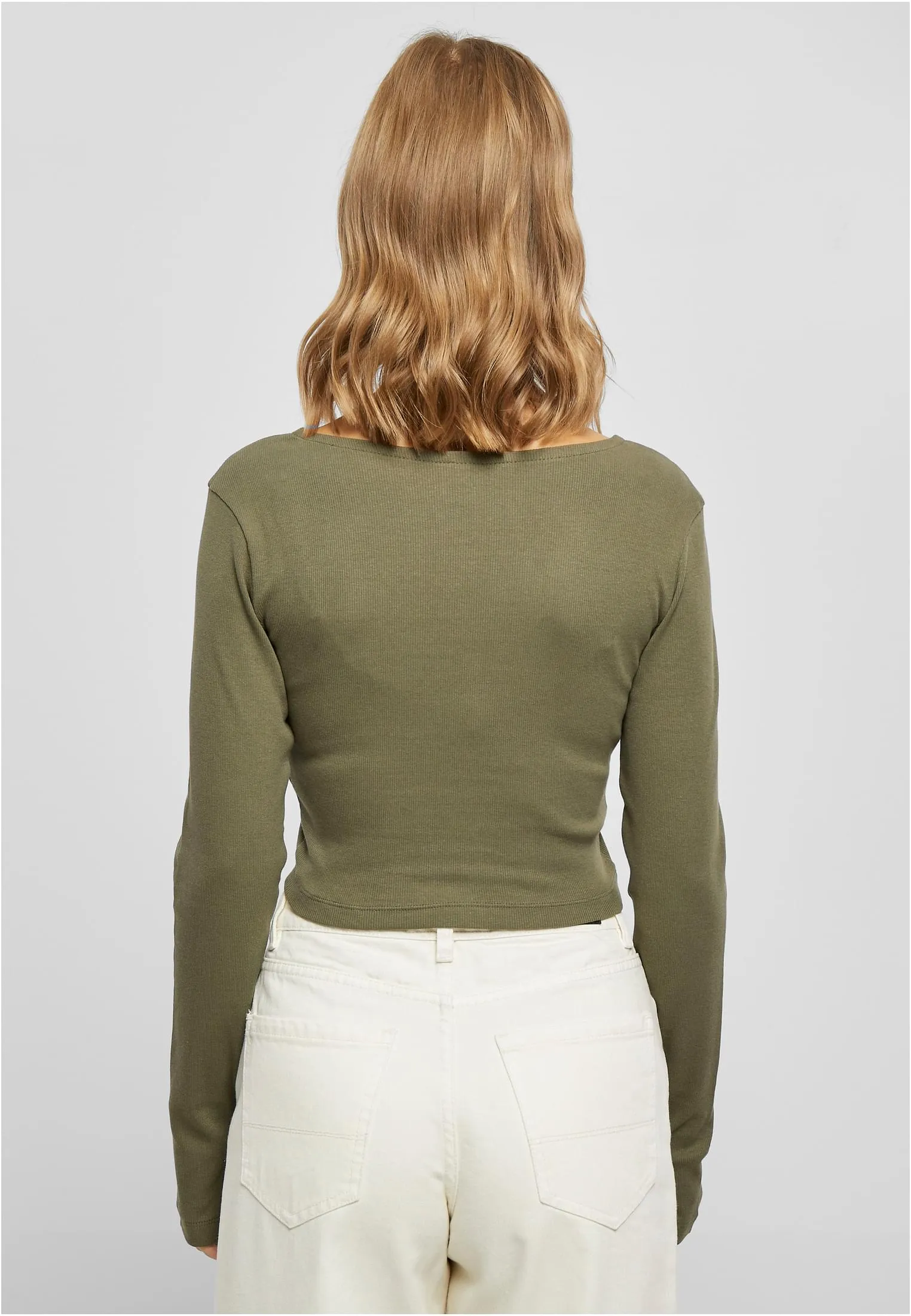 UC Short Rib Corsage Longsleeve