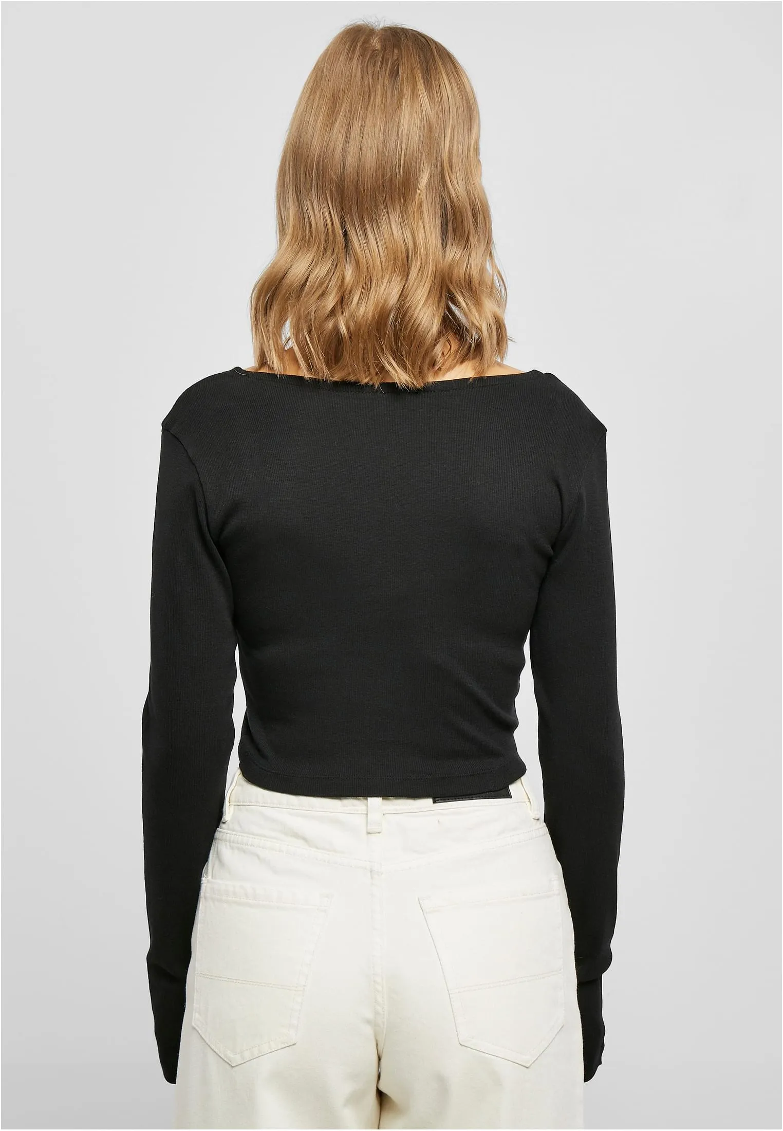 UC Short Rib Corsage Longsleeve