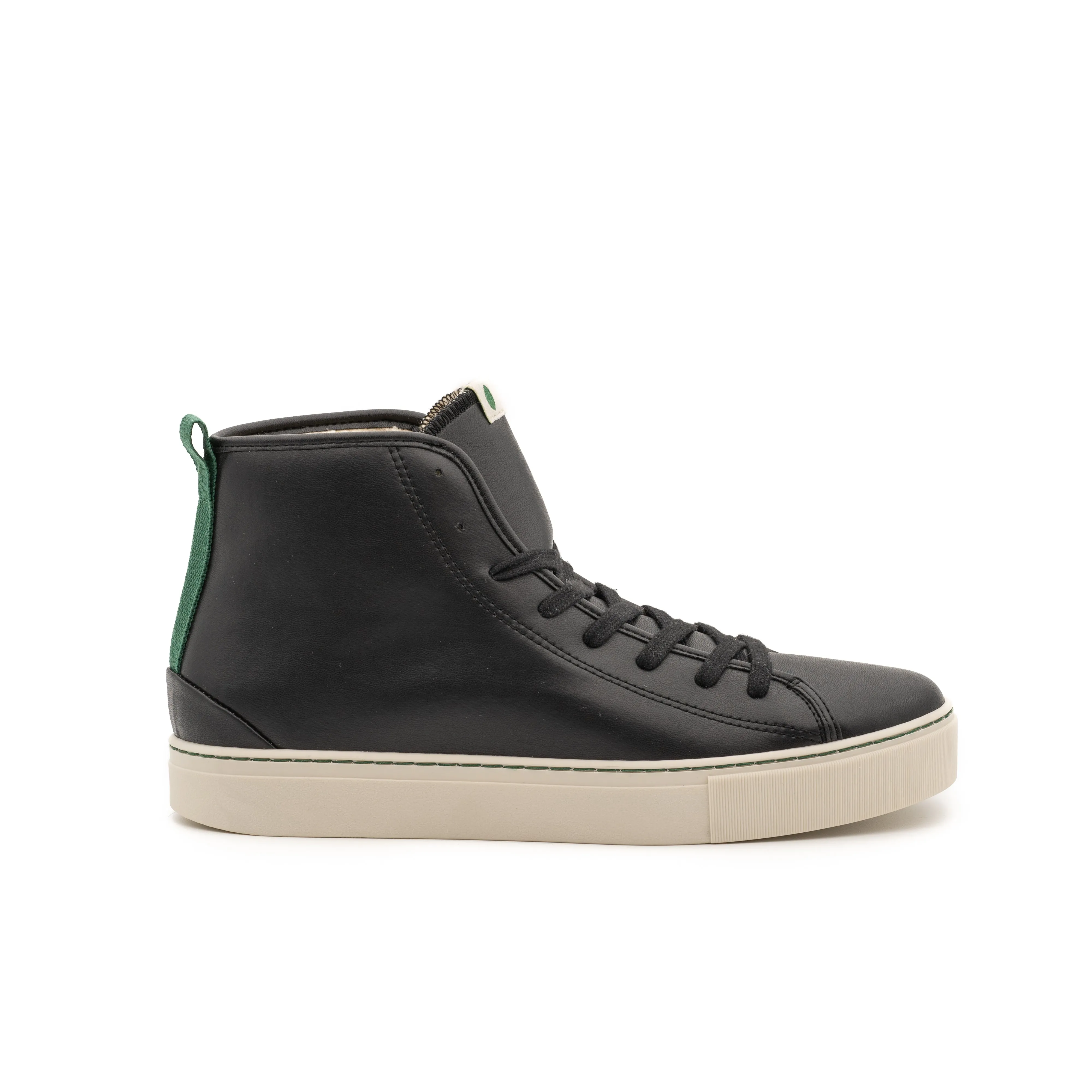 Vegan winter bootie black of veg PLA011