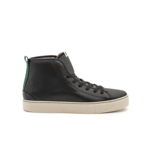 Vegan winter bootie black of veg PLA011