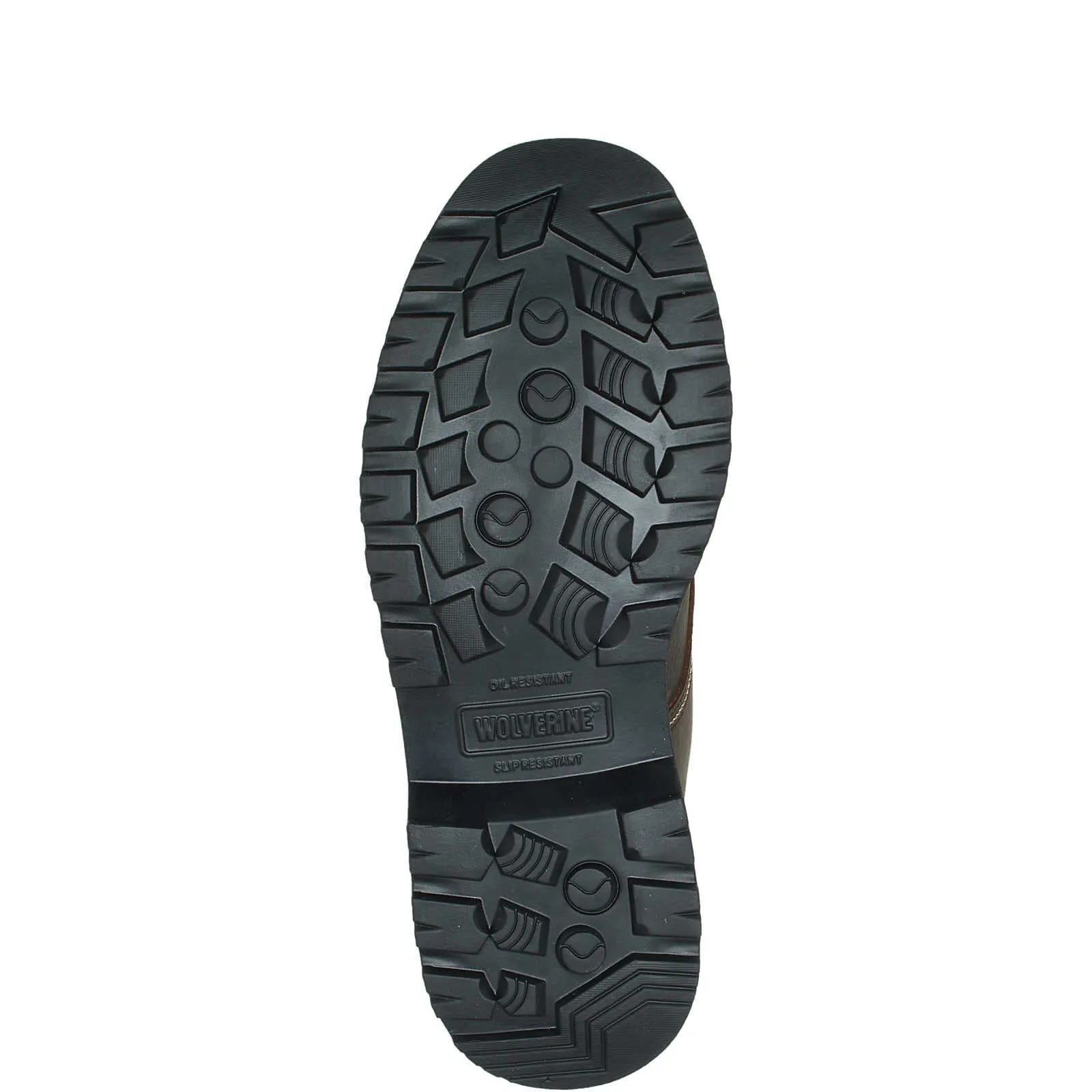 Wolverine Men's Floorhand Moc Toe 6” Work Boot - Dark Coffee (SOFT TOE)