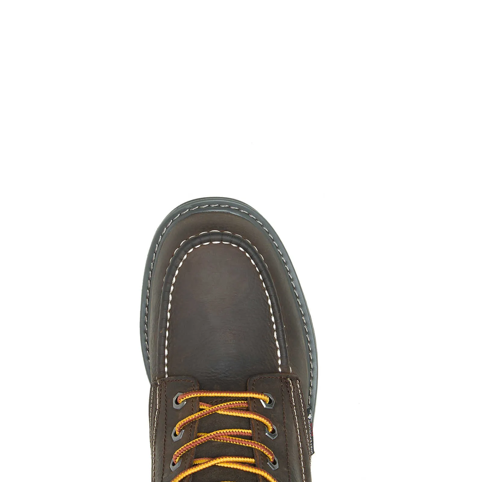 Wolverine Men's Floorhand Moc Toe 6” Work Boot - Dark Coffee (SOFT TOE)